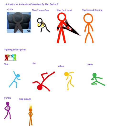 alan becker characters